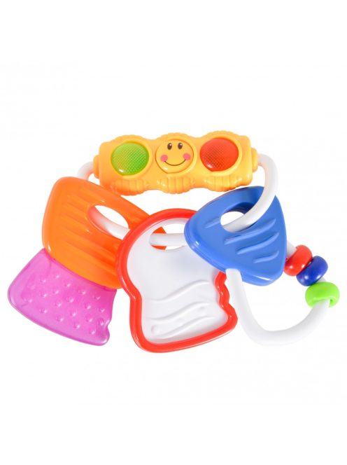 Hola csörgő kulcs színes 