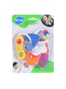 Hola csörgő kulcs színes 