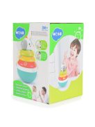 HOLA kis karikatorony UNIKORNIS roly-poly műanyag SZÍNES