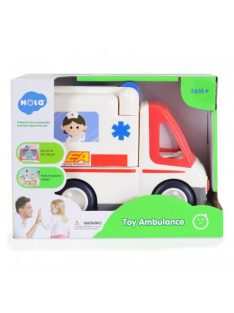 HOLA mentőautó figurával, orvosi szettel