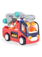 HOLA tűzoltó autó hangokkal, fényekkel PIROS