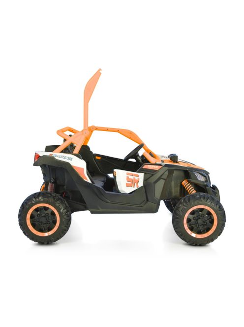  MONI Typhoon elektromos, akkumulátoros óriás buggy 2 szem. autó narancs