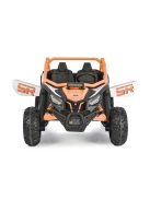  MONI Typhoon elektromos, akkumulátoros óriás buggy 2 szem. autó narancs