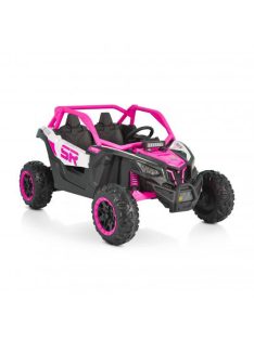   MONI Typhoon elektromos, akkumulátoros óriás buggy 2 szem. autó pink