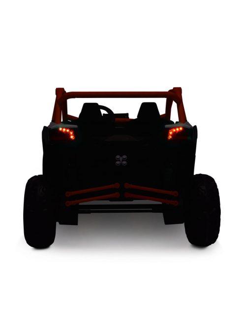 MONI Typhoon elektromos, akkumulátoros óriás buggy 2 szem. autó piros