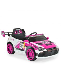   MONI Drift elektromos, akkumulátoros autó hátsó spoiler szárnnyal pink