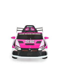   MONI Drift elektromos, akkumulátoros autó hátsó spoiler szárnnyal pink