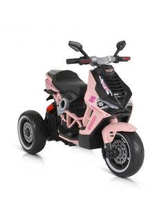   MONI Napoli elektromos, akkumulátoros kismotor 3 kerekű PINK