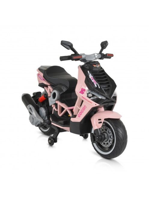 MONI Rimini elektromos, akkumulátoros kismotor gyerek 2 kerekű PINK