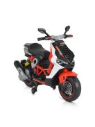 MONI Rimini elektromos, akkumulátoros kismotor 2 kerekű PIROS