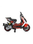 MONI Rimini elektromos, akkumulátoros kismotor 2 kerekű PIROS