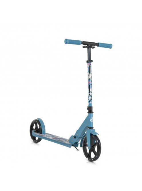 MONSTER felnőtt roller 2 nagy kerekű, acélváz, 100 kg, 84-97cm-ig állítható KÉK