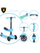 Lamborghini 2IN1 ráülős roller KÉK