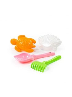 POLESIE homokozó szett 4 dbos PINK