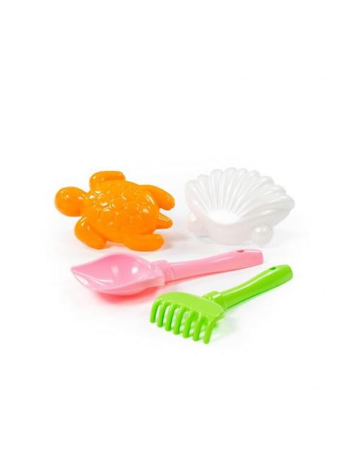 POLESIE homokozó szett 4 dbos PINK