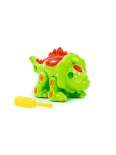 MŰANYAG JÁTÉK triceratopsz szétszedhető