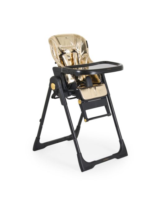 TIRAMISU etetőszék 2in1, kompakt székké alakítható, multifunciós ARANY