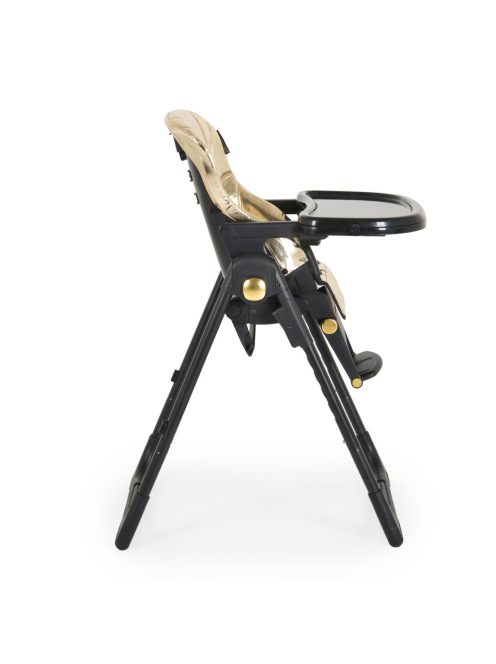 TIRAMISU etetőszék 2in1, kompakt székké alakítható, multifunciós ARANY