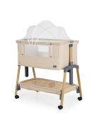 AMO babaöböl, 7 poziciós,szúnyoghálóval, tároló kosárral BÉZS