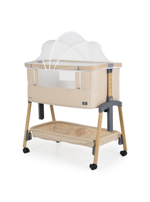 AMO babaöböl, 7 poziciós,szúnyoghálóval, tároló kosárral BÉZS