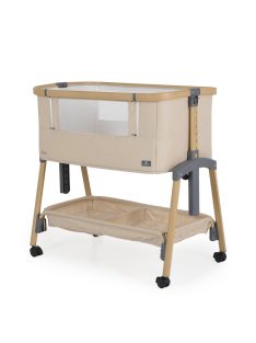   AMO babaöböl, 7 poziciós,szúnyoghálóval, tároló kosárral BÉZS