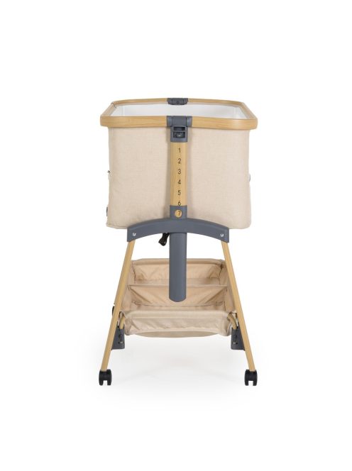 AMO babaöböl, 7 poziciós,szúnyoghálóval, tároló kosárral BÉZS