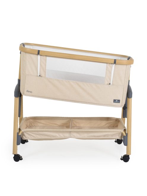 AMO babaöböl, 7 poziciós,szúnyoghálóval, tároló kosárral BÉZS