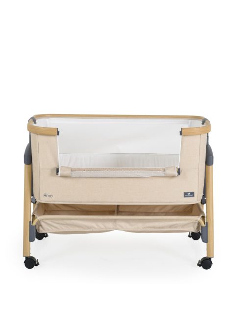 AMO babaöböl, 7 poziciós,szúnyoghálóval, tároló kosárral BÉZS