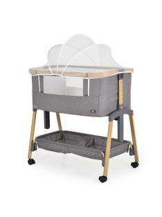   AMO babaöböl, 7 poziciós,szúnyoghálóval, tároló kosárral V.SZÜRKE