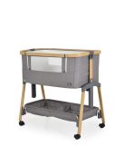 AMO babaöböl, 7 poziciós,szúnyoghálóval, tároló kosárral V.SZÜRKE