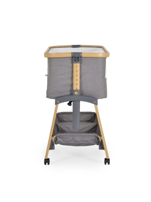 AMO babaöböl, 7 poziciós,szúnyoghálóval, tároló kosárral V.SZÜRKE