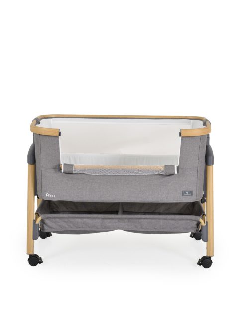 AMO babaöböl, 7 poziciós,szúnyoghálóval, tároló kosárral V.SZÜRKE