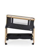 AMO babaöböl, 7 poziciós,szúnyoghálóval, tároló kosárral FEKETE