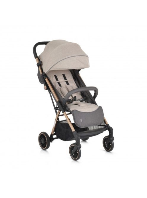 BERLIN utazó babakocsi, kompakt, 1 gombbal csukható, 22kg BÉZS