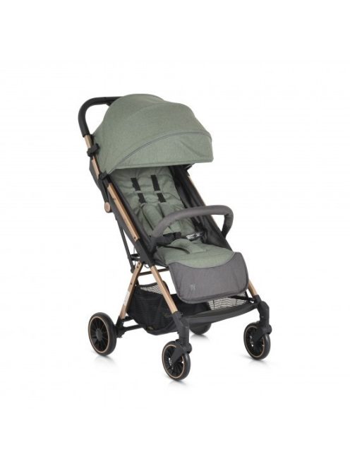BERLIN utazó babakocsi, kompakt, 1 gombbal csukható, 22kg ZÖLD