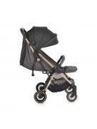 BERLIN utazó babakocsi, kompakt, 1 gombbal csukható, 22kg FEKETE