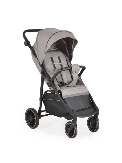 BUGGY babakocsi lapracsukható, nagy kerekek, könnyű BÉZS