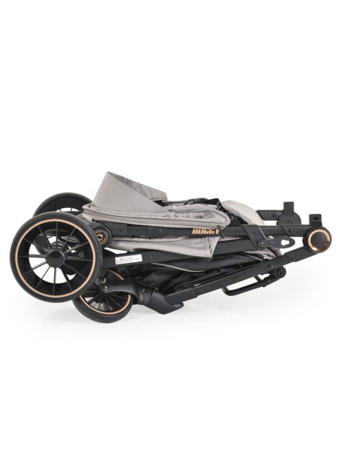 BUGGY babakocsi lapracsukható, nagy kerekek, könnyű BÉZS