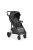 BUGGY babakocsi lapracsukható, nagy kerekek, könnyű FEKETE
