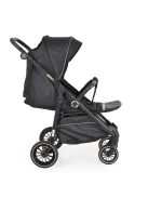 BUGGY babakocsi lapracsukható, nagy kerekek, könnyű FEKETE