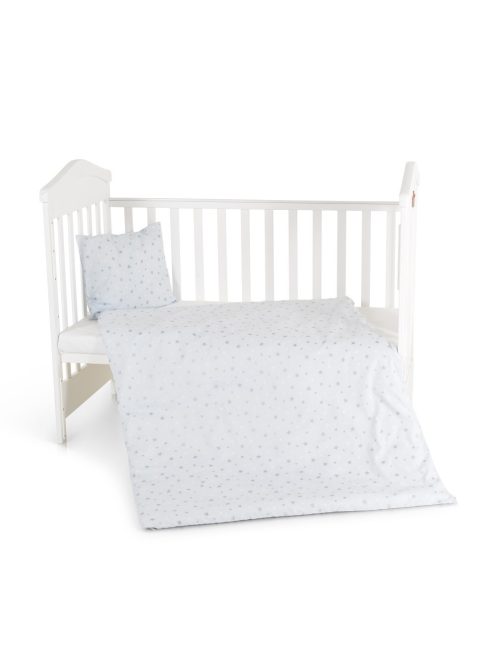 Nook 3 részes bébi ágynemű huzat garnitúra KÉK CSILLAG