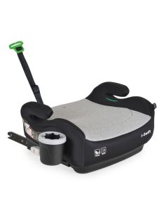   I-SWIFT ülésmagasító pohártartóval 125-150cm I-SIZE és ISOFIX SZÜRKE