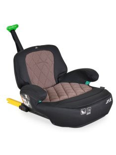   JAX autós ülésmagasító háttámlával 125-150cm rögzítő hevederrel, ISOFIX PINK