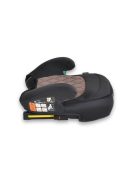 JAX autós ülésmagasító háttámlával 125-150cm rögzítő hevederrel, ISOFIX PINK