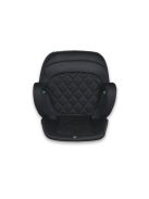 JAX autós ülésmagasító háttámlával 125-150cm rögzítő hevederrel, ISOFIX FEKETE