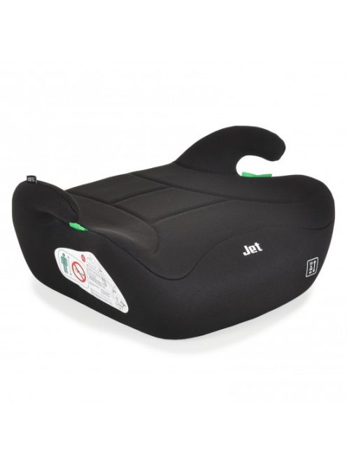 JET ülésmagasító 125-150cm I-SIZE FEKETE