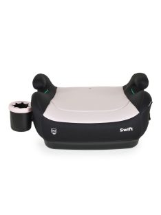   SWIFT ülésmagasító I-SIZE pohártartóval, hevederrel 125-150cm PINK