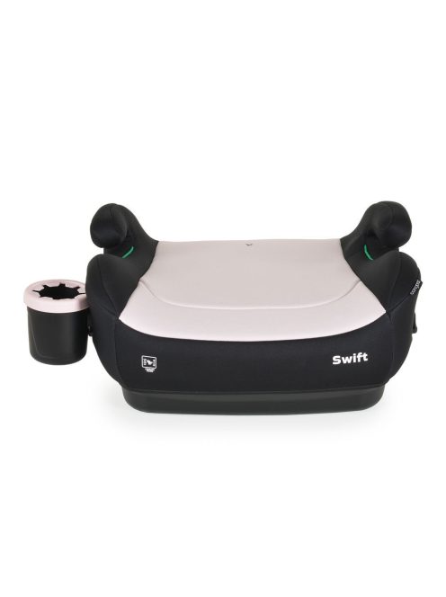 SWIFT ülésmagasító I-SIZE pohártartóval, hevederrel 125-150cm PINK
