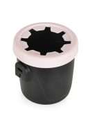 SWIFT ülésmagasító I-SIZE pohártartóval, hevederrel 125-150cm PINK