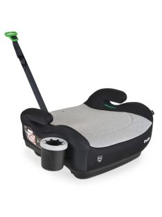  SWIFT ülésmagasító I-SIZE pohártartóval, hevederrel 125-150cm SZÜRKE
